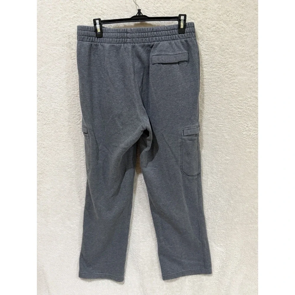 Nike Mens Fleece Cargo Sweatpants Gray Joggers Size Medium 586385 Comfort
